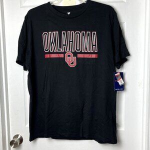 Men's Fanatics Branded 2XL Oklahoma Sooners Game Day Black SS T-Shirt OU NWT